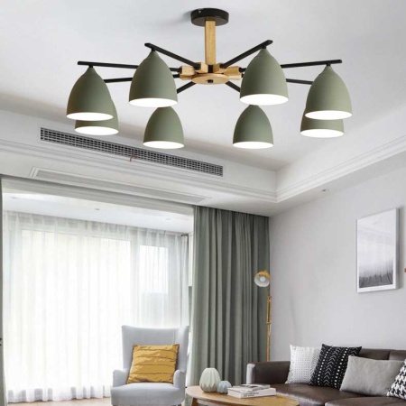 Потолочная люстра Imperium Loft Noa 8 Mint 183468-26