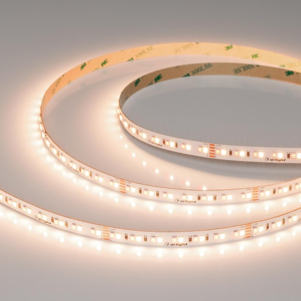 Светодиодная лента RT-A168-10mm 24V RGBW-Day (20 W/m, IP20, 5m) Arlight 056878