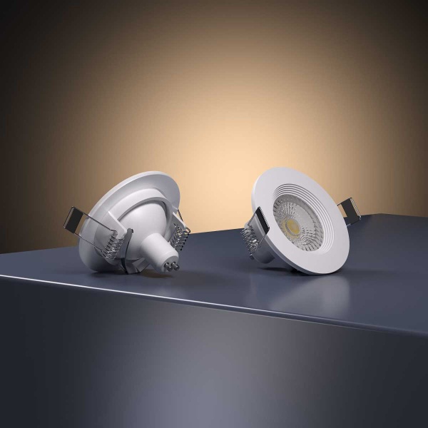 Светильник встраиваемый Elektrostandard City (25060/01) GU10 белый IP44 a070142