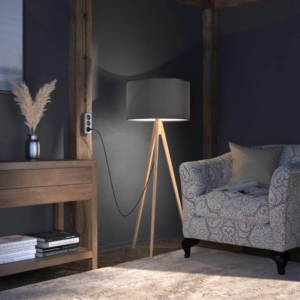 Розетка тройная с/з со шторками Werkel Gallant графит рифленый W5073104 4690389163852 Розетка тройная с/з со шторками Werkel Gallant графит рифленый W5073104 4690389163852