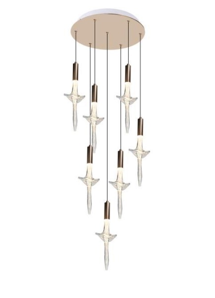 Люстра подвесная Alfa Light F2524-02