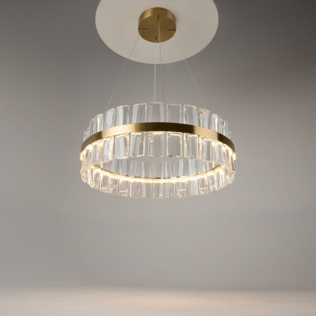 Подвесная светодиодная люстра Maytoni Mirage MOD173PL-L45BS3K