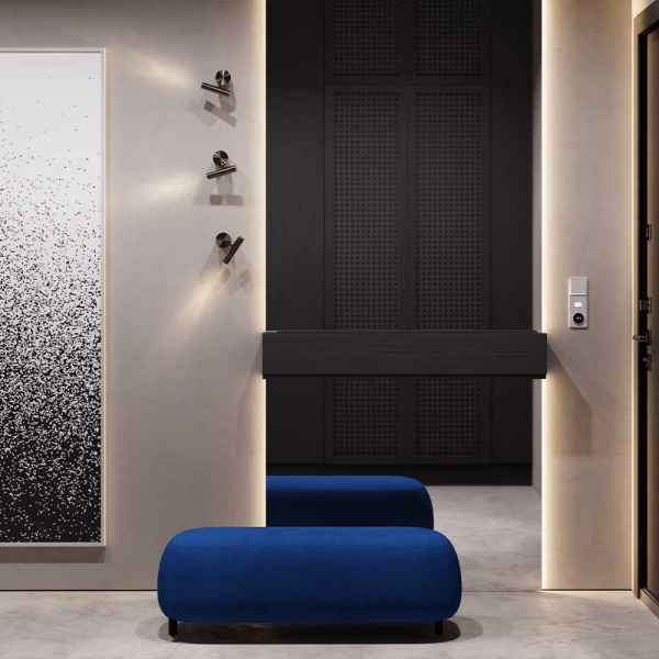 Терморегулятор электронный S70 с индикацией и датчиком, для теплого пола, (серый) Voltum VLS070116