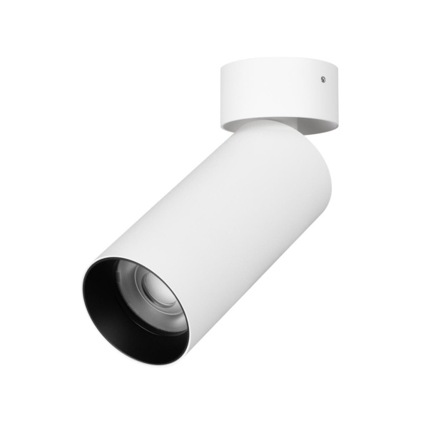 Накладной светильник Arlight SP-GABI-SURFACE-FLAP-R50-9W Warm3000 (WH, 60 deg, 230V) 052343