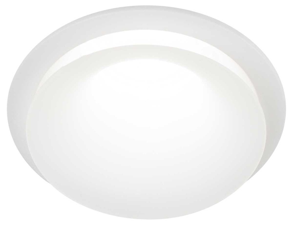 Светильник встраиваемый декоративный ЭРА KL103 WH под лампу MR16 GU5.3 белый Б0056349