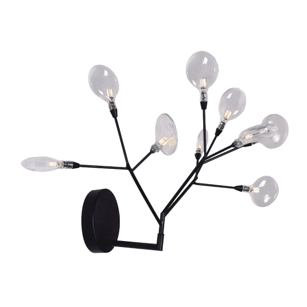 Бра Crystal Lux Evita AP9 BLack/Transparent Бра Crystal Lux Evita AP9 BLack/Transparent