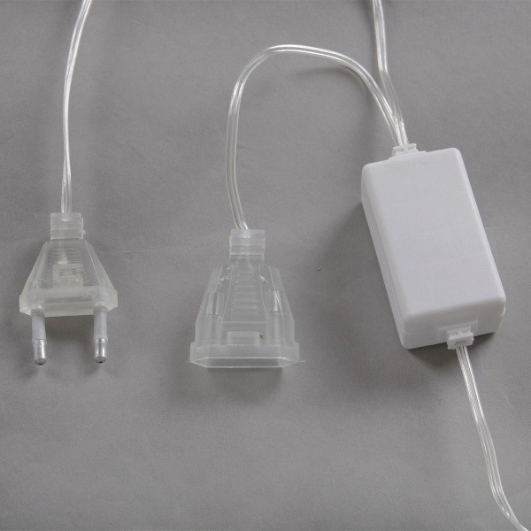 Cветодиодная гирлянда Sneha Тающие сосульки 230V белый мерцающий A-947 WT