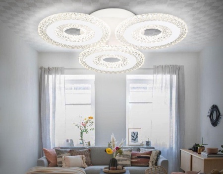 Потолочная светодиодная люстра Ambrella light Acrylica Original FA4001 Потолочная светодиодная люстра Ambrella light Acrylica Original FA4001