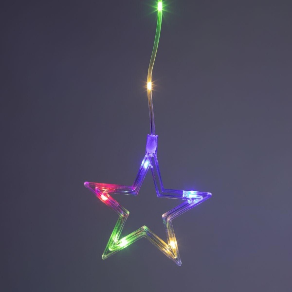 Светодиодная гирлянда ЭРА занавес Новый год 220V динамичный мультиколор ЕGNIG - NY Б0055998