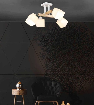 Потолочная люстра Seven Fires Lion WD3508/4C-WT