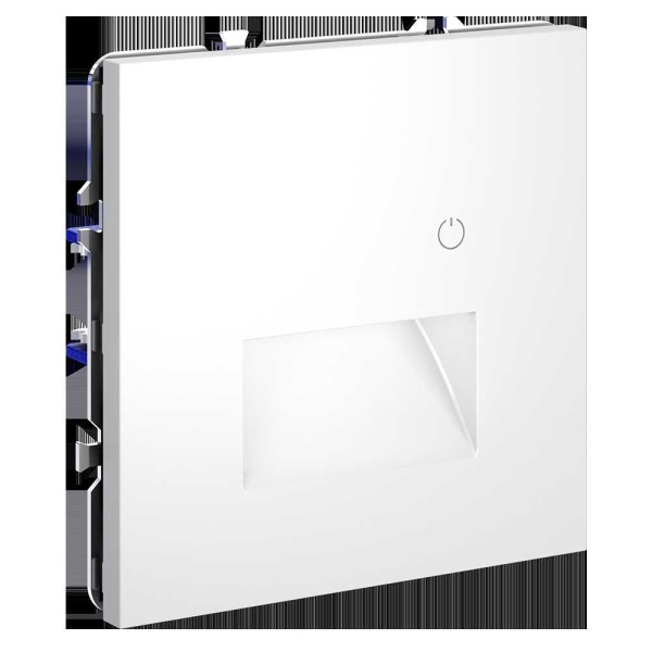 Подсветка светодиодная встраиваемая Voltum S70 с датчиком, (белый матовый) VLS070702