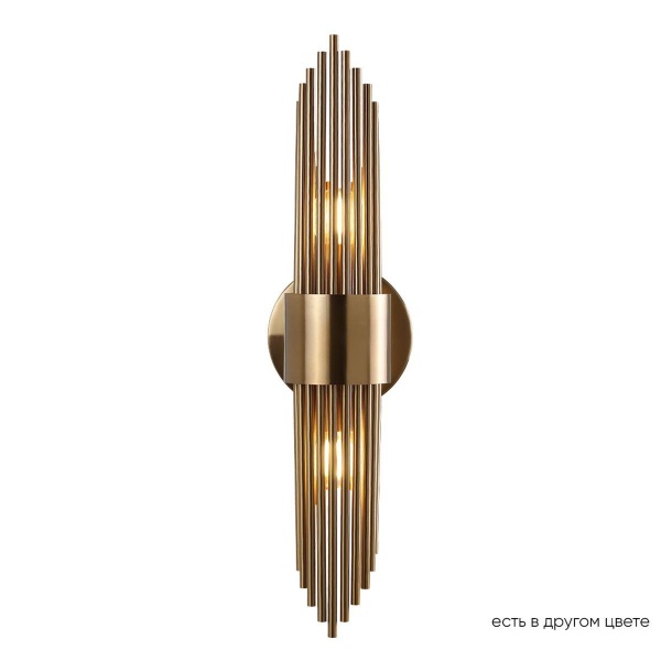 Бра Crystal Lux Rudolfo AP2 Brass