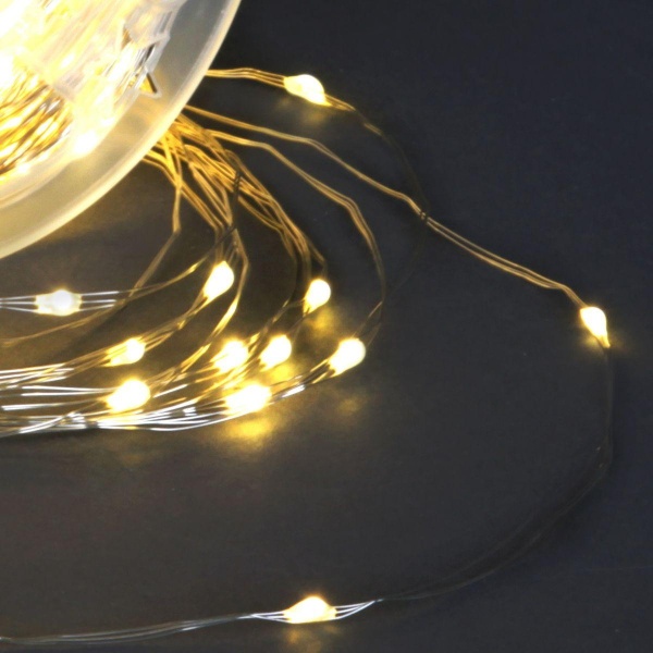 Cветодиодная гирлянда Sneha Роса 5V теплый белый настраиваемый контроллером A-930 WW