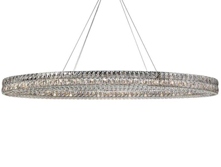 Люстра NEWPORT 8550/160 C oval chrome