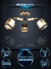 Потолочная люстра Seven Fires Kaleri WD3506/3C-BK-AM