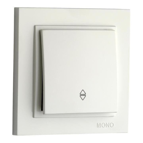 Выключатель Mono Electric Despina одноклавишный проходной жемчуг 102-252525-109 Выключатель Mono Electric Despina одноклавишный проходной жемчуг 102-252525-109