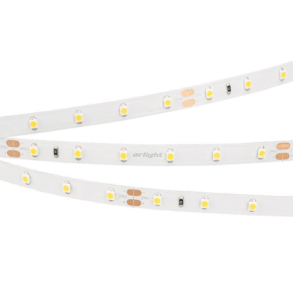 Светодиодная лента Arlight 4,8W/m 60LED/m 3528SMD теплый белый 5M 024110(B)