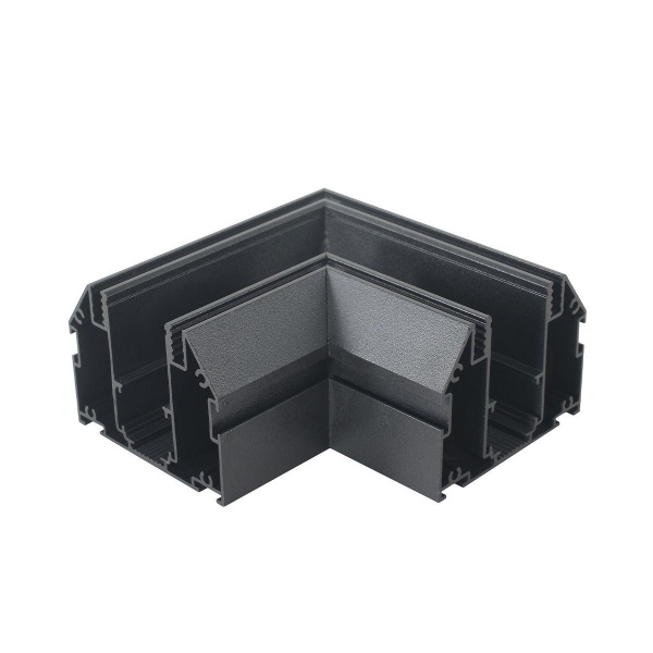 Угол соединительный для встраиваемого магнитного трека для натяжного потолка Crystal Lux Space CLT 0.233 01 BL