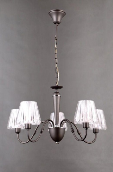 Подвесная люстра Elvan LU-38432/5-E14-Kf+Cl