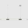 Подвесной светодиодный светильник Crystal Lux Lineup SP24W Led Chrome