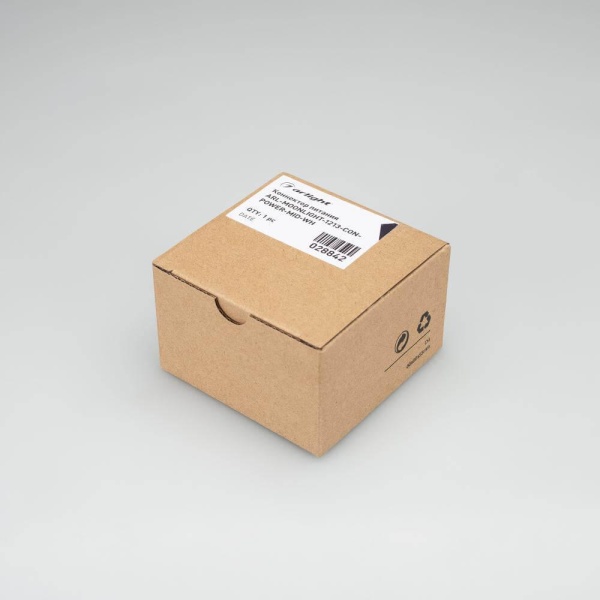 Коннектор питания Arlight ARL-Moonlight-1213-Con-Power-Mid-WH 028842 Коннектор питания Arlight ARL-Moonlight-1213-Con-Power-Mid-WH 028842