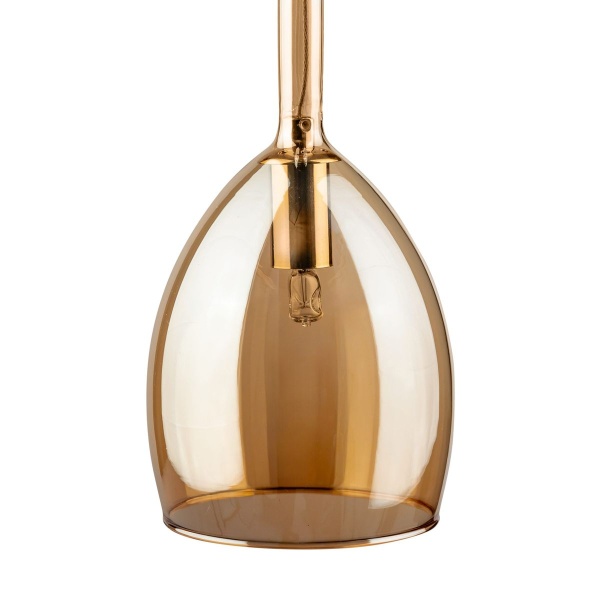 Подвесной светильник Crystal Lux Lux New SP1 C Amber