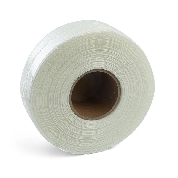 Лента уплотнительная "серпянка" Stekker 60 г/м2*48 мм, 85 м, белая INTP11-6048-85 39913