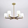 Подвесная люстра Imperium Loft Jorgenson D85 White/Dark Wood 203574-26