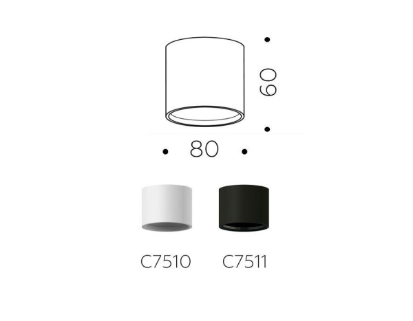 Корпус светильника Ambrella light DIY Spot C7510 Корпус светильника Ambrella light DIY Spot C7510