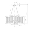 Подвесная люстра Bogates Cella 312/6 Strotskis