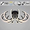 Потолочный светильник Reluce 74390-0.3-12L black