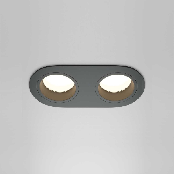 Встраиваемый светильник Maytoni Technical DL126-02-GU10-B