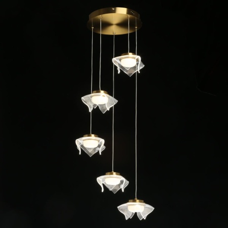 Подвесная светодиодная люстра De Markt Ауксис 7 722012205