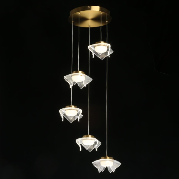 Подвесная светодиодная люстра De Markt Ауксис 7 722012205