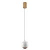 Подвесной светодиодный светильник Crystal Lux Caro SP Led White