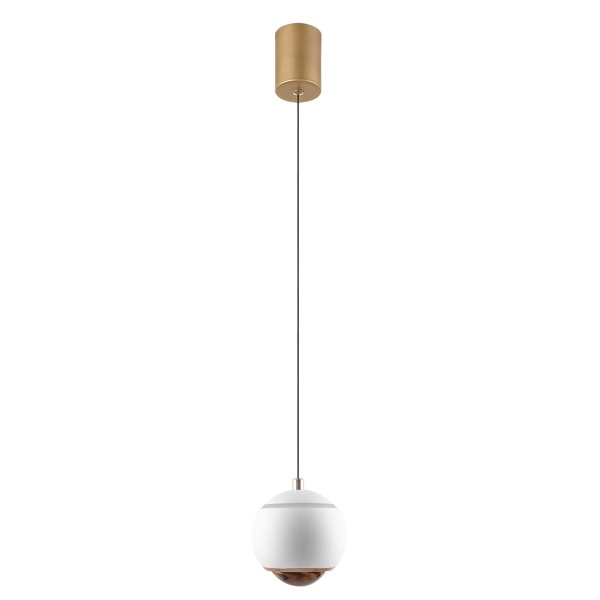 Подвесной светодиодный светильник Crystal Lux Caro SP Led White