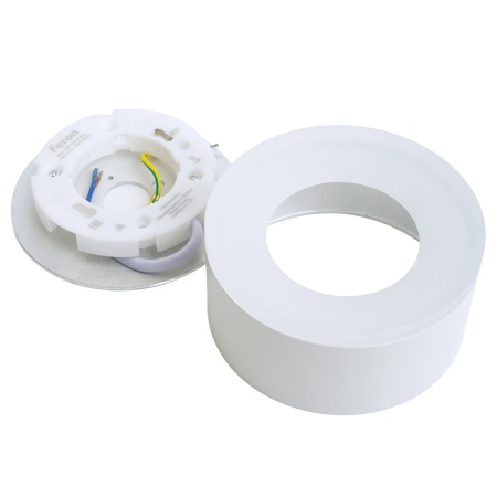 Светильник потолочный Feron HL456 12W, 230V, GX53, белый 51346