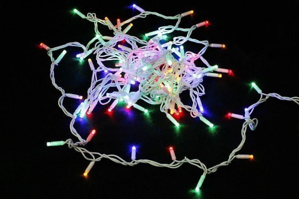 Cветодиодная гирлянда Sneha нить 230V разноцветный статичный A-026 MIX