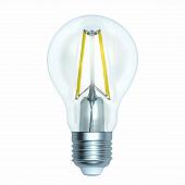 Лампа светодиодная филаментная (UL-00005849) Uniel E27 15W 3000K прозрачная LED-A60-15W/3000K/E27/CL PLS02WH