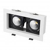 Встраиваемый светодиодный светильник Arlight CL-Kardan-S180x102-2x9W Day 024129