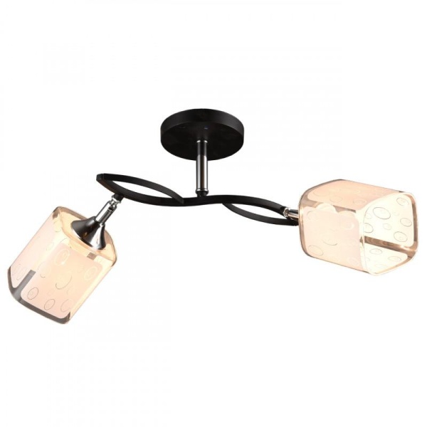 Потолочная люстра IMEX MD.3499-2-S BK+CH