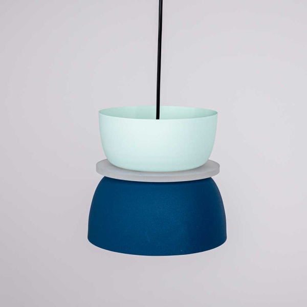 Подвесной светильник Imperium Loft Ilo D22 Blue/Mint 313680-26