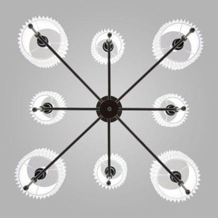 Подвесная люстра Eurosvet Notturno 60162/8 черный