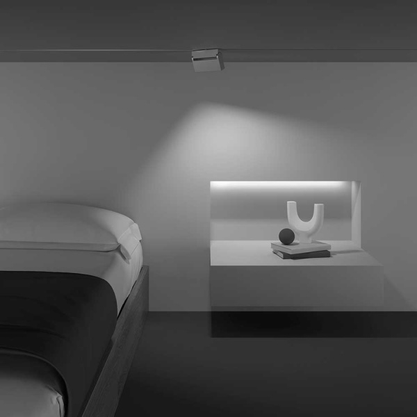 Трековый светодиодный светильник Maytoni Technical Points Rot TR077-2-10W3K-W Трековый светодиодный светильник Maytoni Technical Points Rot TR077-2-10W3K-W