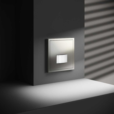 Датчик движения встраиваемый Voltum S70, (шелк) VLS070504