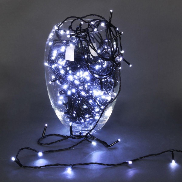 Cветодиодная гирлянда Sneha нить 24V белый A-969 WT/WT FLASH