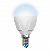 Лампа светодиодная (UL-00002417) E14 7W 4000K матовая LED-G45 7W/NW/E14/FR PLP01WH