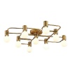 Потолочная люстра Italline Vega PL 6088/9 bronze