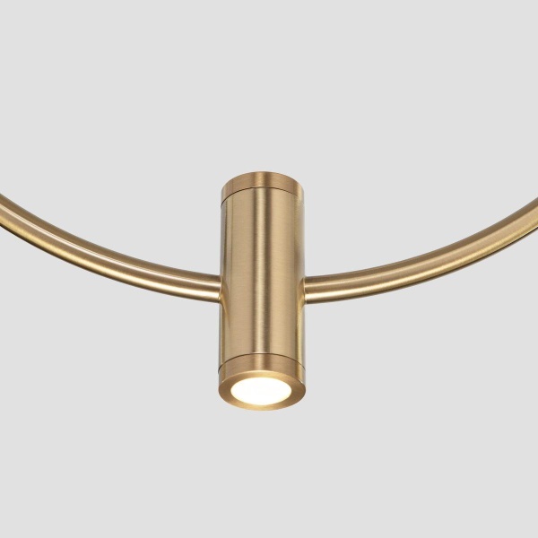 Подвесная светодиодная люстра Eurosvet Layla 50257/3 Led черный/ латунь Подвесная светодиодная люстра Eurosvet Layla 50257/3 Led черный/ латунь