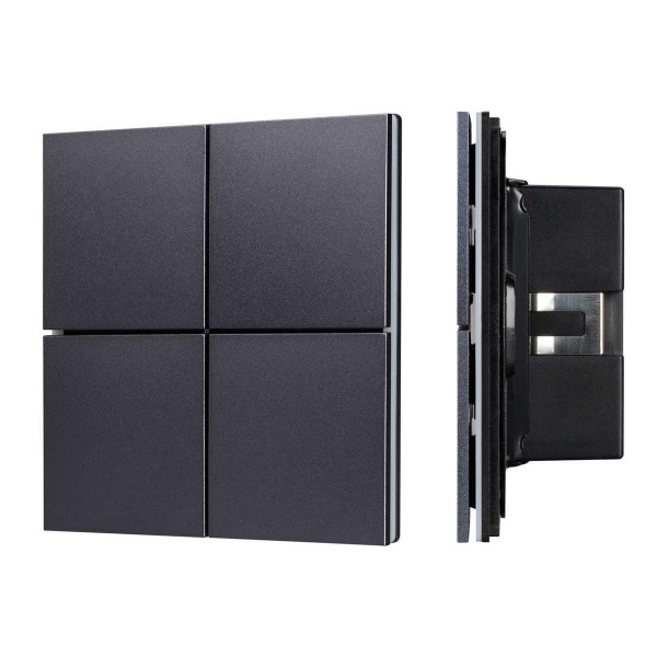 Панель управления Arlight KNX-304-23-IN Black 039663 Панель управления Arlight KNX-304-23-IN Black 039663
